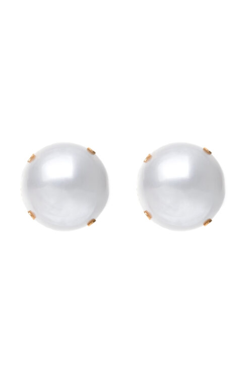 Big Pearl stud earrings