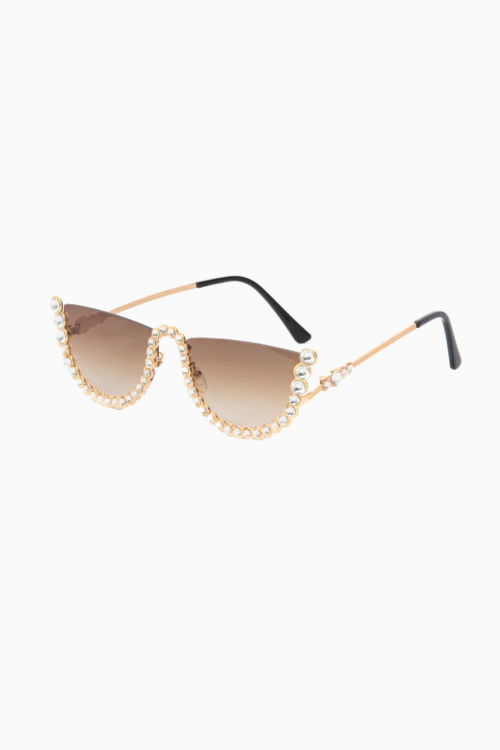 Pearl Rimmed Sunglasses M539