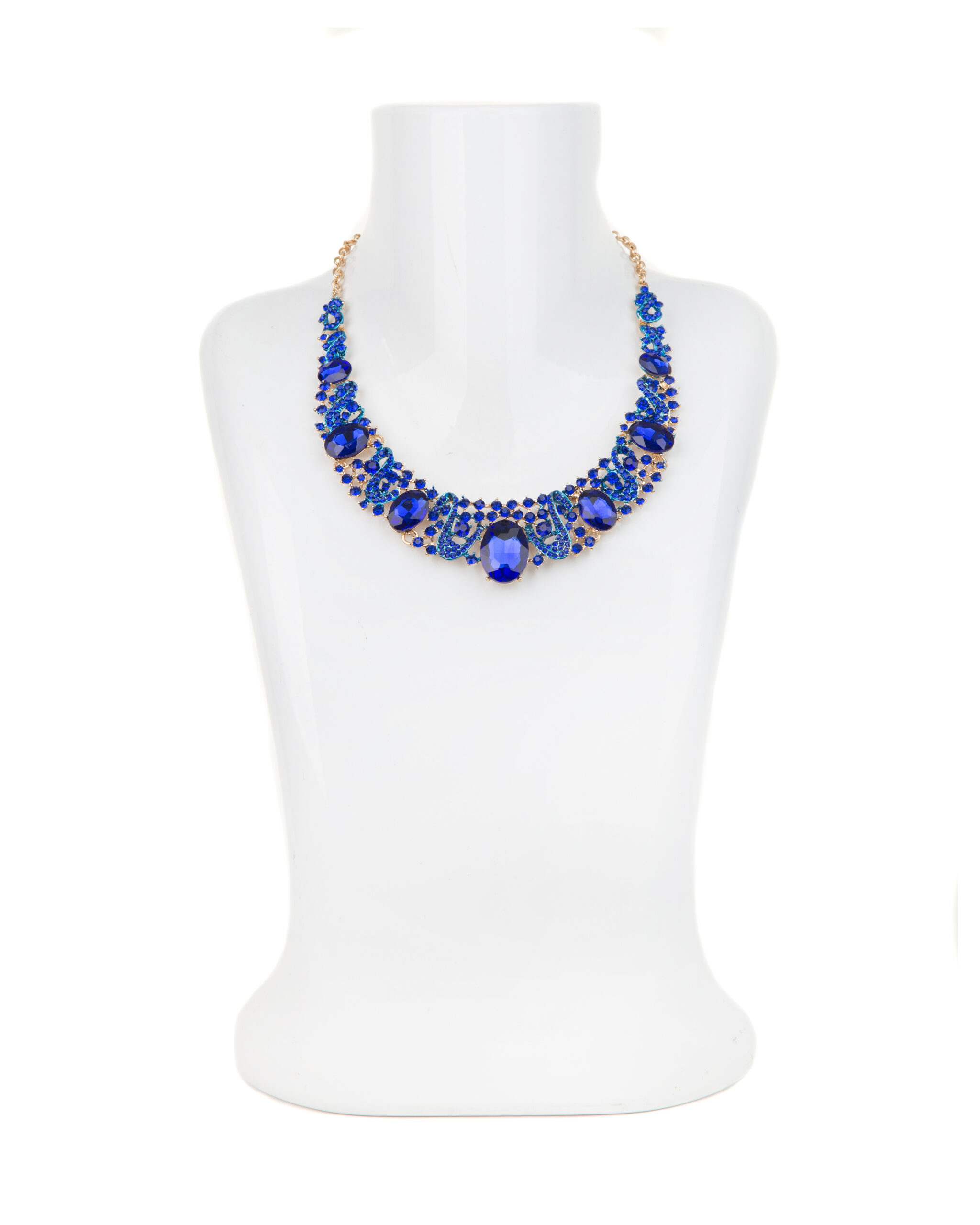 Mimi Oval stone Necklace Set