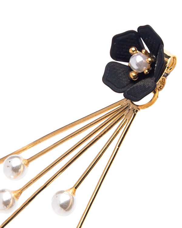 Pearl Floral Sticks Earrings - Image 6