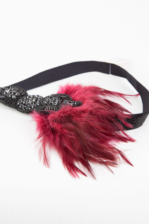 Gatsby Feather Hair Band