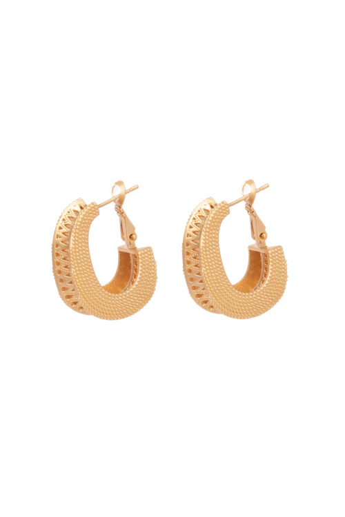 Curflinks Gold Hoops