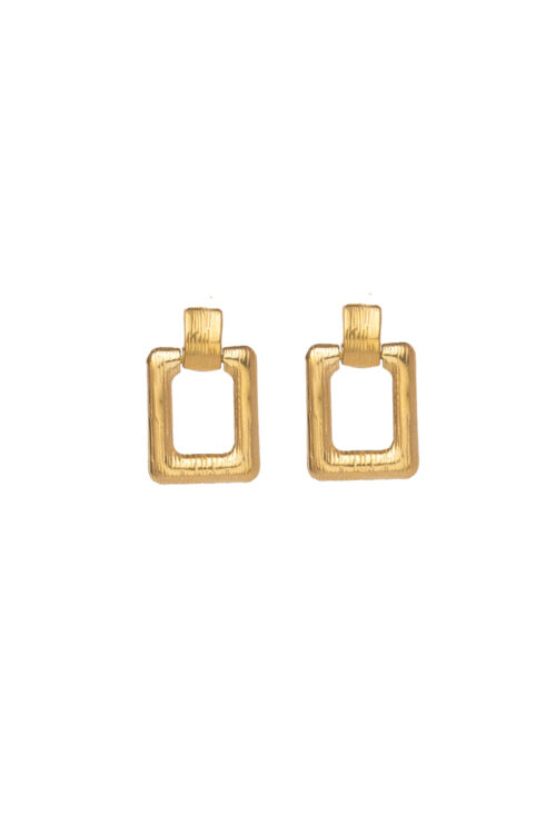 Shine Squared One Piece Earring