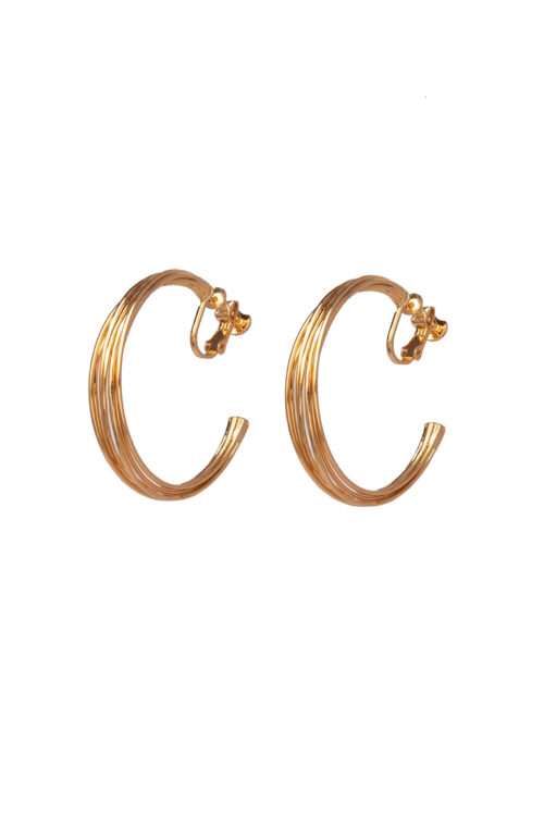 Circled Bigold Hoops