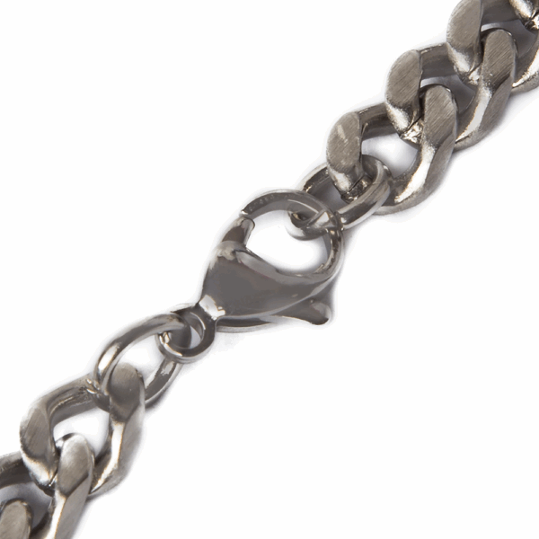 Silver Cuban Link Bracelet - Image 3
