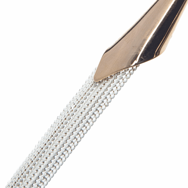 Silver Chain Fringe Drop Earrings - Image 5