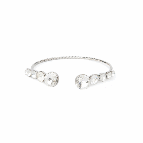 Open End Gemstone Bangle - Image 7