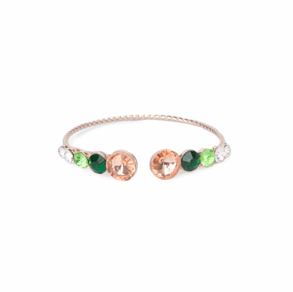 Open End Gemstone Bangle - Image 8