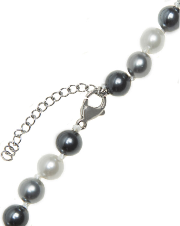 MultiTone Pearl Necklace 45cm - Image 3